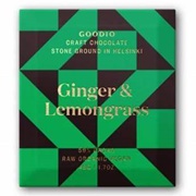 Goodio Ginger & Lemongrass Chocolate Square