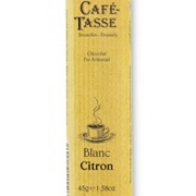 Cafe-Tasse Chocolat Blanc Citron