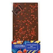 Cocoba Orange Crunch Milk Chocolate