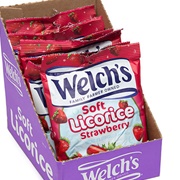 Welch's Soft Licorice Strawberry