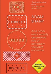 The Correct Order of Biscuits (Adam Sharp)