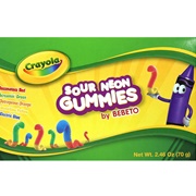 Crayola Sour Neon Gummies