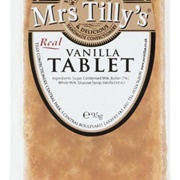 Mrs Tilly's Vanilla Tablet