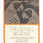 Original Beans Beni Wild Harvest 66%