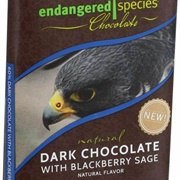 Endangered Species Dark Chocolate W/ Blueberry Sage