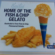Fish and Chips Gelato