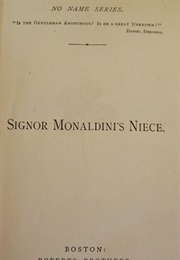 Signor Monaldini's Niece (Mary Agnes Tincker)