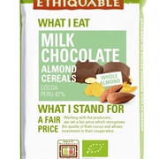 Ethiquable Milk Chocolate Almond Cereals