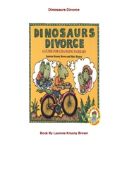 Dinosaurs Divorce: A Guide for Changing Families (Krasny)