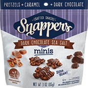 Snappers Dark Chocolate Sea Salt Minis