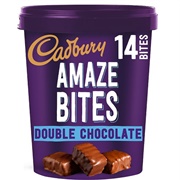 Cadbury Amaze Bites Double Chocolate