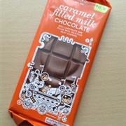 M&S Caramel Filled Milk Chocolate