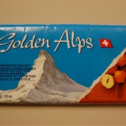 Golden Alps Chocolat Aux Noisettes Brisees
