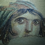 The Gypsy Girl, Zeugma Mosaic Museum, Gaziantep, Turkey
