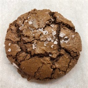 Salty Black Licorice Cookie