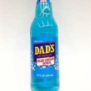Dad's Blue Cream Soda