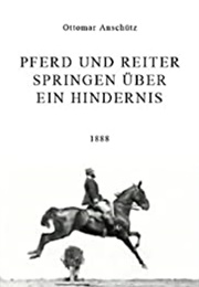 Pferd Und Reiter Springen Über Ein Hindernis (1888) (1890)