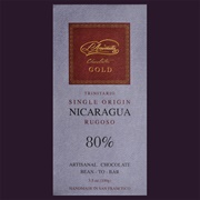 L&#39;amouretta Gold Rugoso Nicaragua Cacao 80%