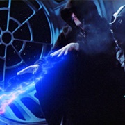 When Darth Vader Rescues Luke From Palpatine(Star Wars: Return of the Jedi)