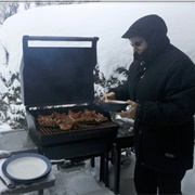 Grill in Winter