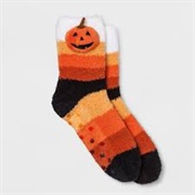 Fall Fuzzy Socks
