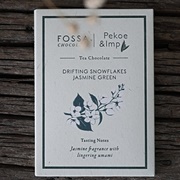 Fossa Drifting Snowflakes Jasmine Green Chocolate