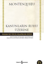 Kanunların Ruhu Üzerine (Montesquieu)