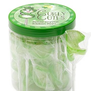 Curly Cutes Lime Ribbon Pops