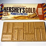 Hershey&#39;s Gold Peanuts &amp; Pretzels