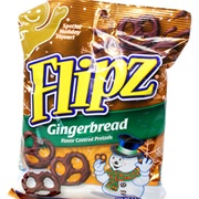 Flipz Gingerbread Pretzels