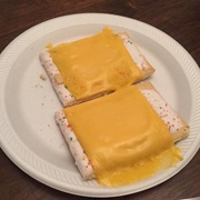 Poptarts With Amercan Cheese