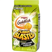 Flavor Blasted: Slammin&#39; Sour Cream &amp; Onion Goldfish