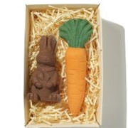 Choconchoc Chocolate Bunny & Carrot