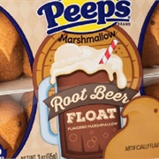 Peeps Root Beer Float
