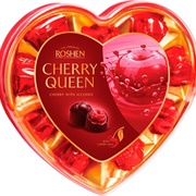 Roshen Cherry Queen With Alcohol