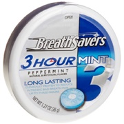 Breath Savers 3 Hour Peppermint