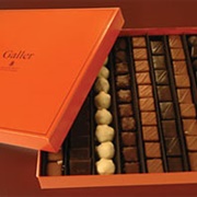 Galler Chocolates Orange Box