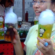 Dry Ice Bubble Tea