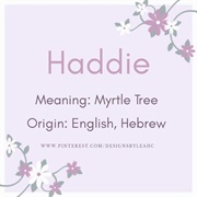 Haddie