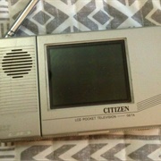 Citizen LCD Pocket Television