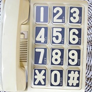 Webcor Jumbo Button Phone