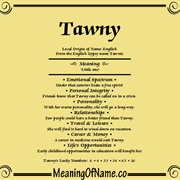 Tawny
