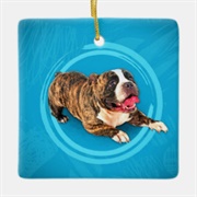 American Bully Ornament