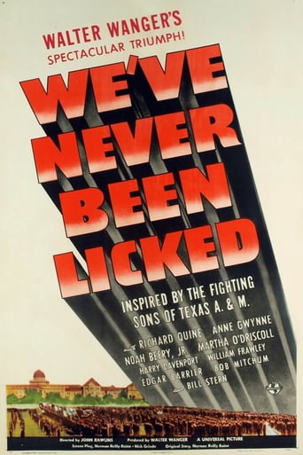 We&#39;ve Never Been Licked (1943)