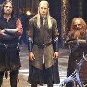 Aragorn, Legolas, and Gimli