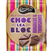 Darrell Lea Choc Lea Bloc Hundreds & Thousands