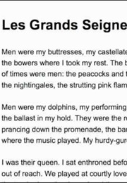 Les Grand Seigneurs (Dorothy Molloy)