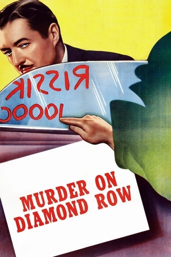 Murder on Diamond Row (1937)