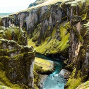 Fjaðrárgljúfur, Iceland