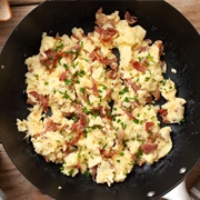 Scrambled Egg With Bacon